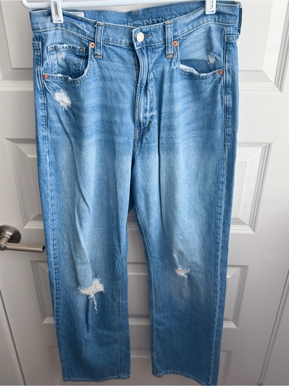 GAP Loose High Rise Ripped Jeans – Size 10R (30)